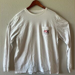 Vineyard Vines White Long Sleeve Shirt